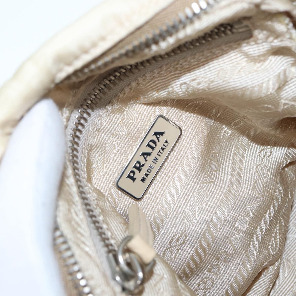 Prada Tessuto Beige Synthetic Clutch Bag (Pre-Owned) Size ONE SIZE - 20 Thumbnail