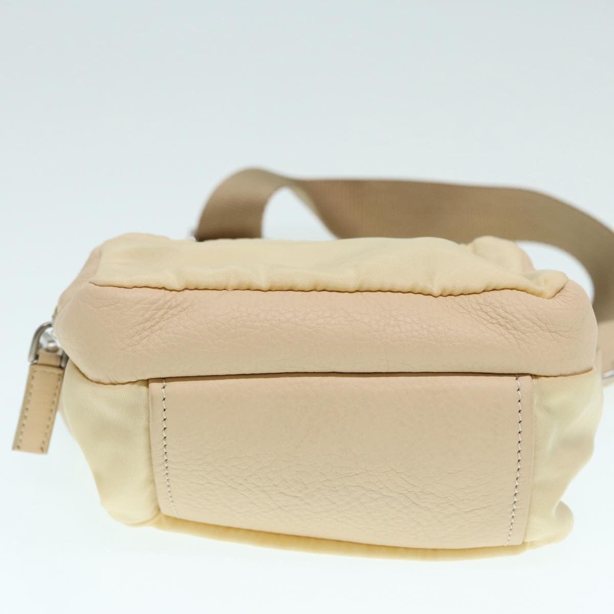 Prada Tessuto Beige Synthetic Clutch Bag (Pre-Owned) Size ONE SIZE - 5 Thumbnail