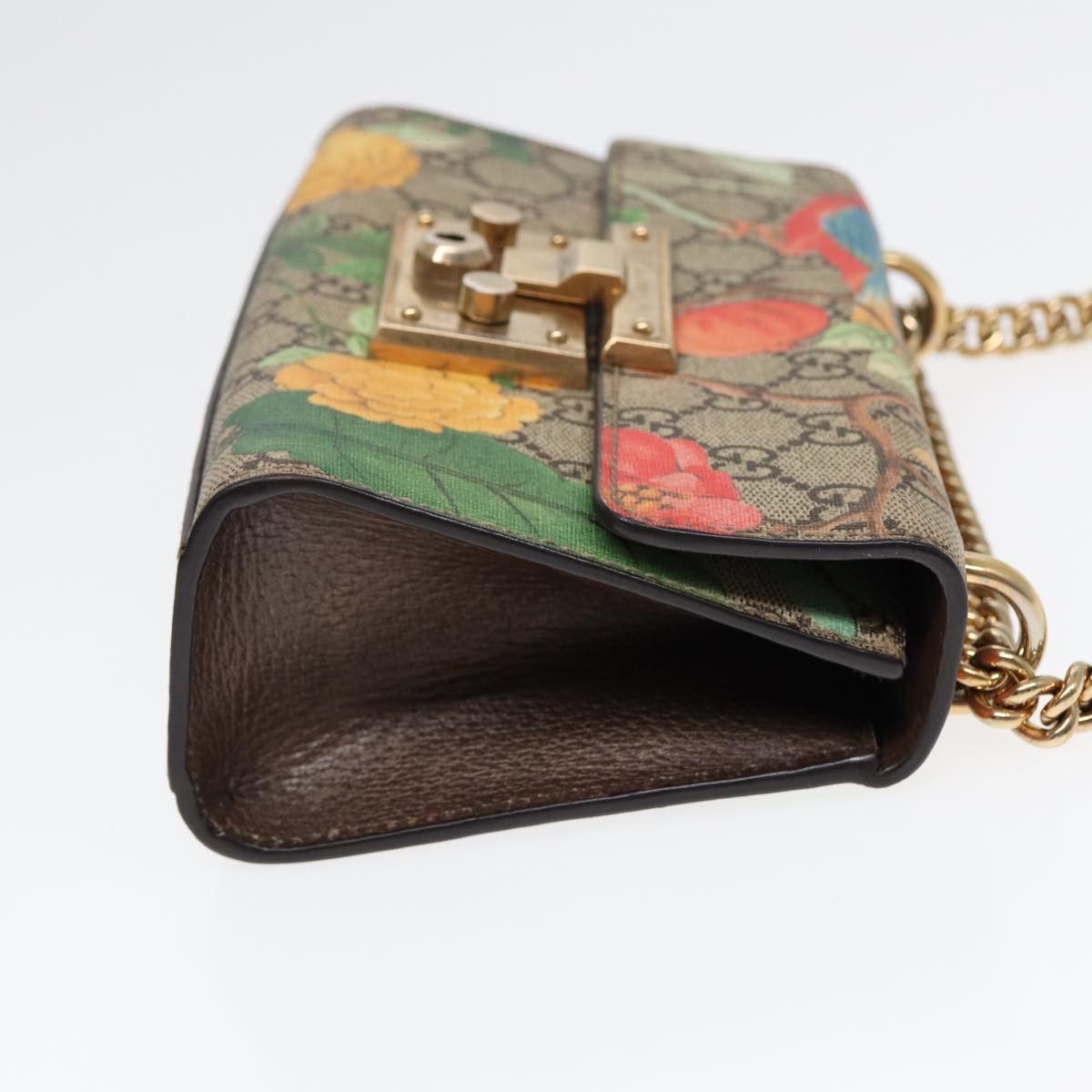 Gucci Padlock Beige Canvas Shoulder Bag (Pre-Owned) Size ONE SIZE - 10 Thumbnail