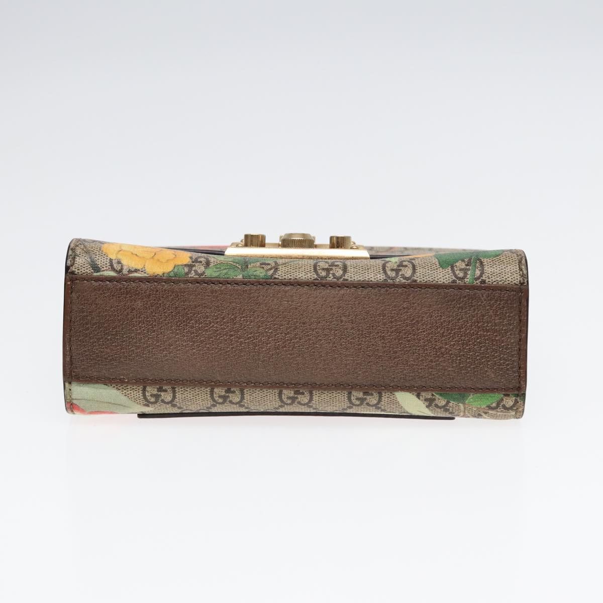 Gucci Padlock Beige Canvas Shoulder Bag (Pre-Owned) Size ONE SIZE - 3 Thumbnail