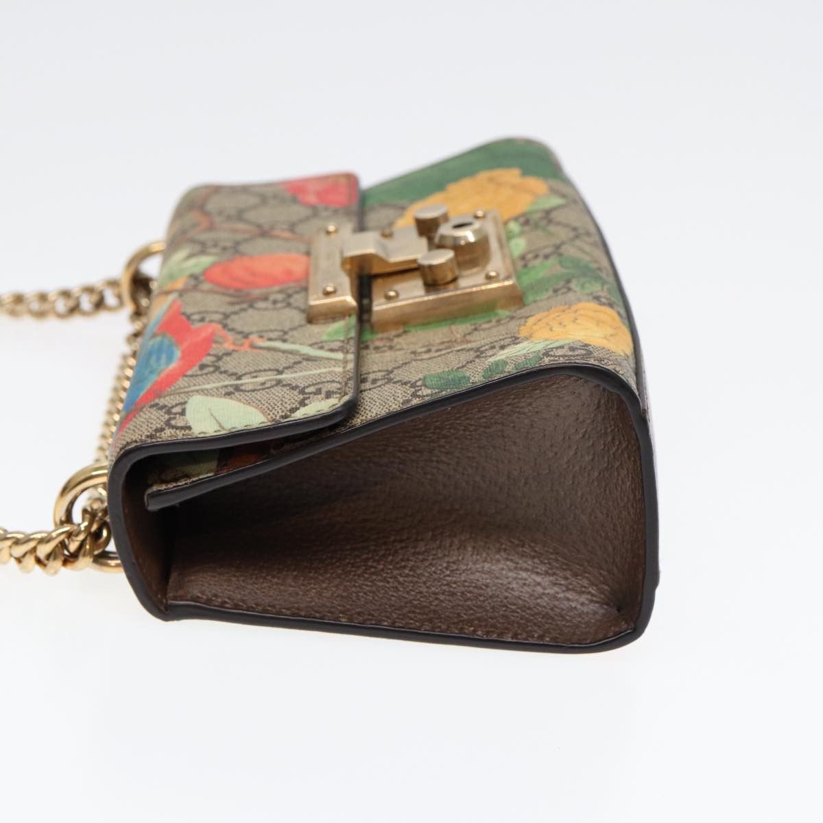 Gucci Padlock Beige Canvas Shoulder Bag (Pre-Owned) Size ONE SIZE - 9 Thumbnail