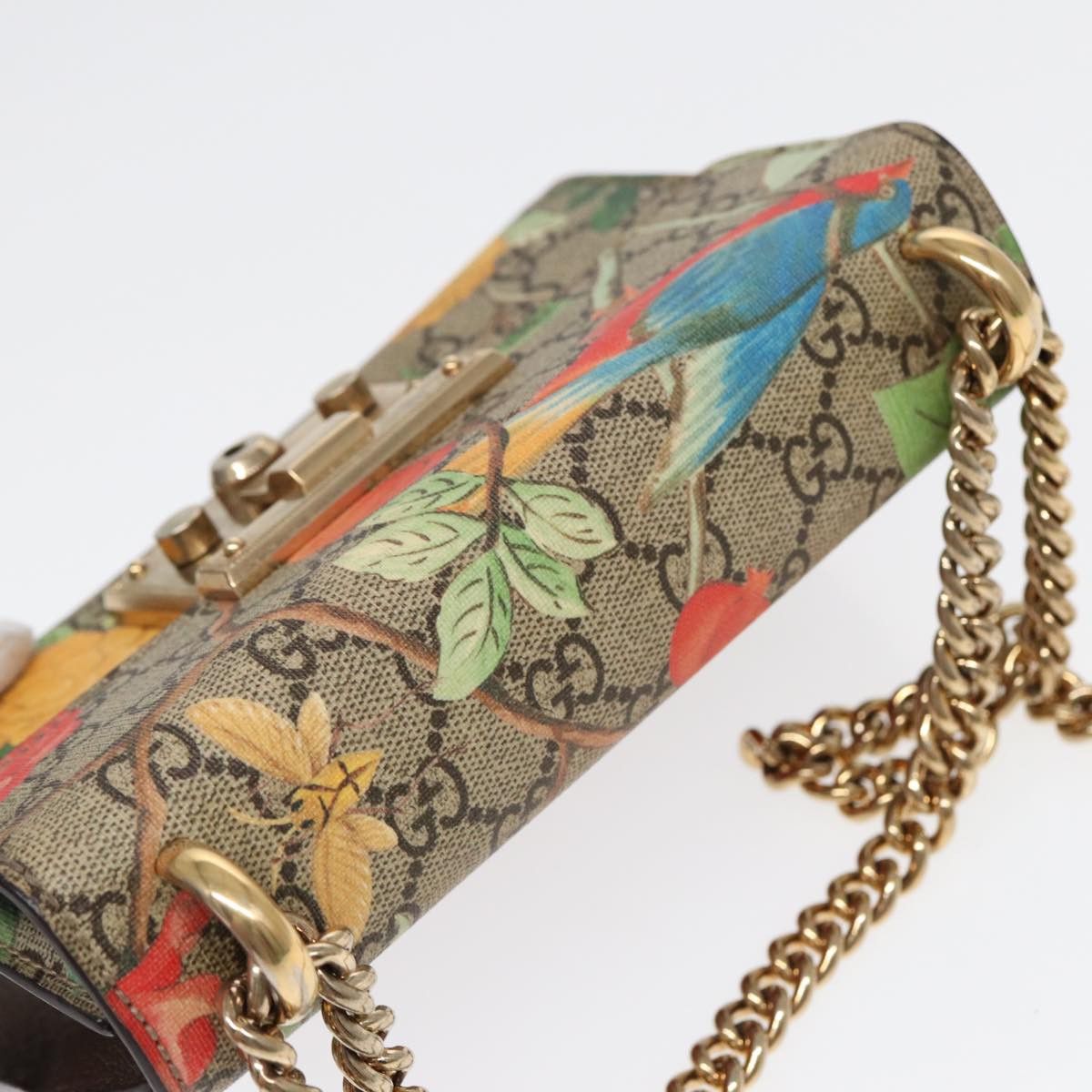 Gucci Padlock Beige Canvas Shoulder Bag (Pre-Owned) Size ONE SIZE - 11 Thumbnail