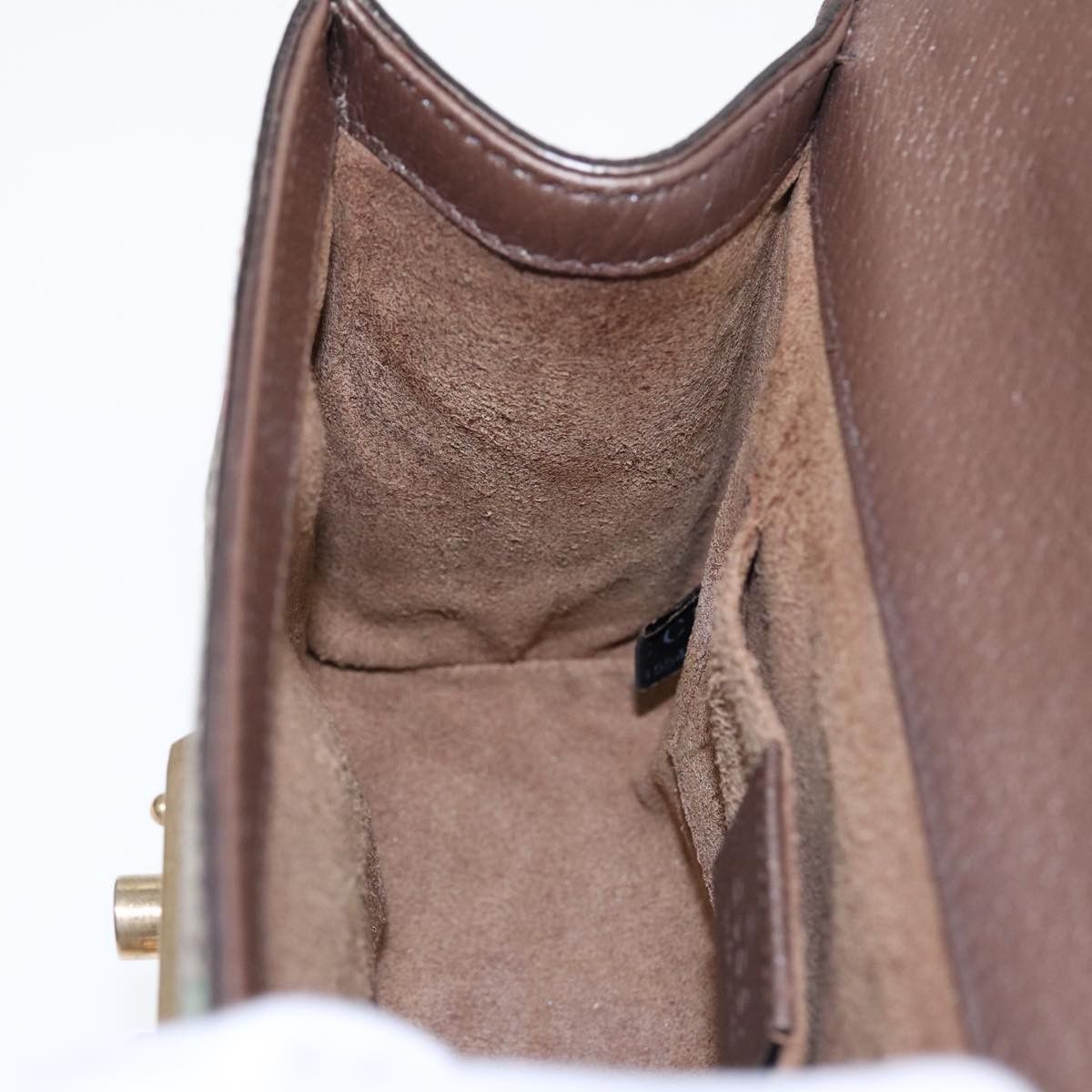 Gucci Padlock Beige Canvas Shoulder Bag (Pre-Owned) Size ONE SIZE - 20 Thumbnail