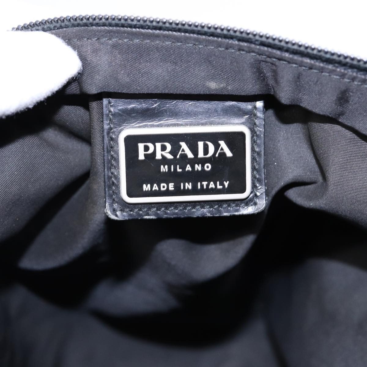 Prada Tessuto Black Synthetic Shoulder Bag (Pre-Owned) Size ONE SIZE - 19 Thumbnail