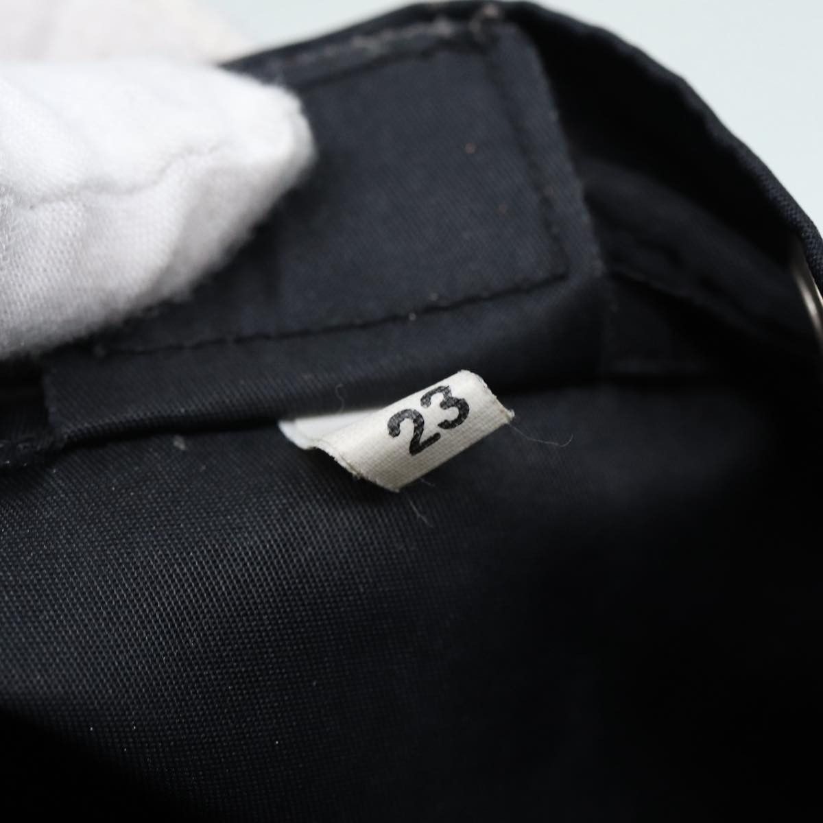 Prada Tessuto Black Synthetic Clutch Bag (Pre-Owned) Size ONE SIZE - 6 Thumbnail