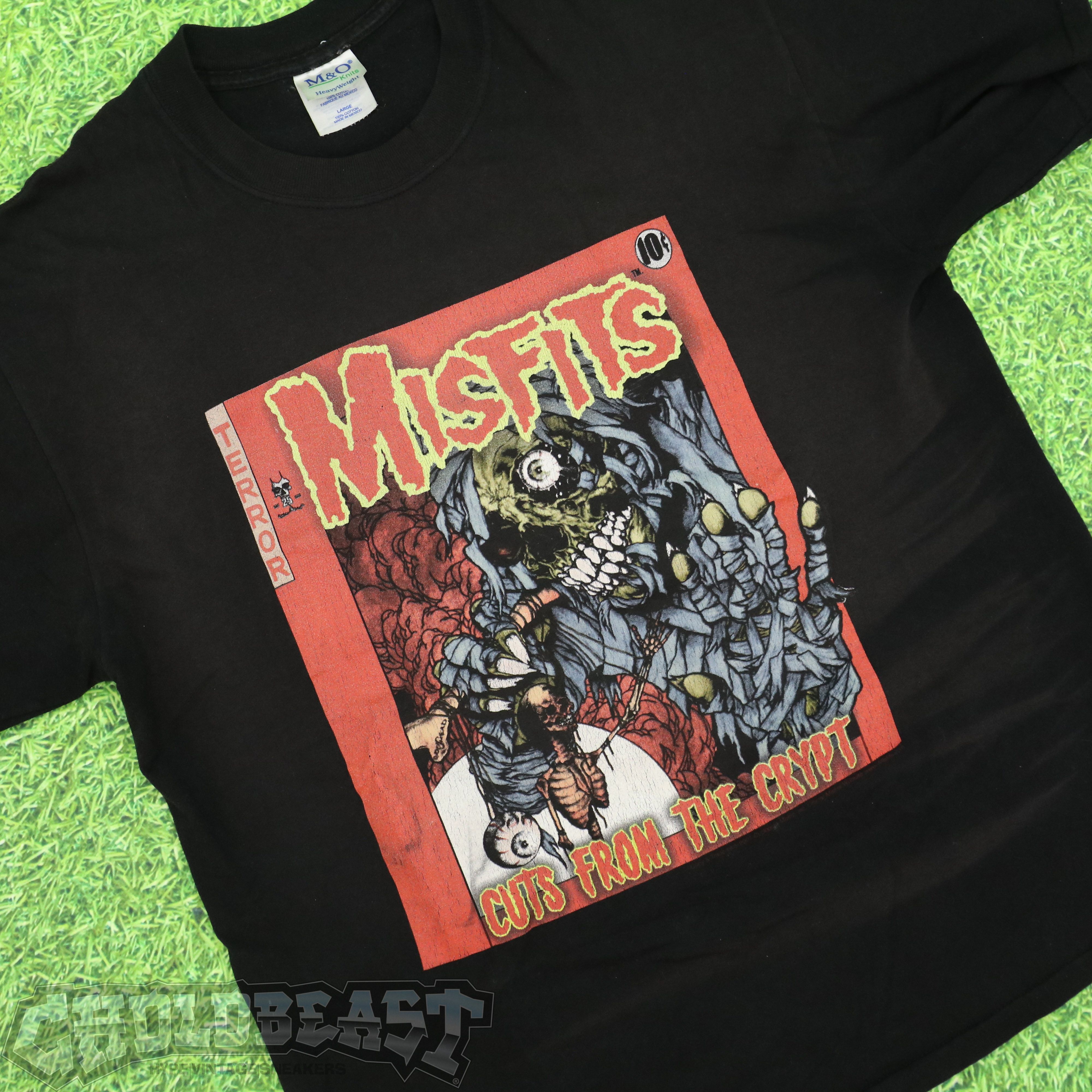 超特価SALE開催 Comic Misfits CUTS FROM THE Misfits CRYPT Tシャツ M