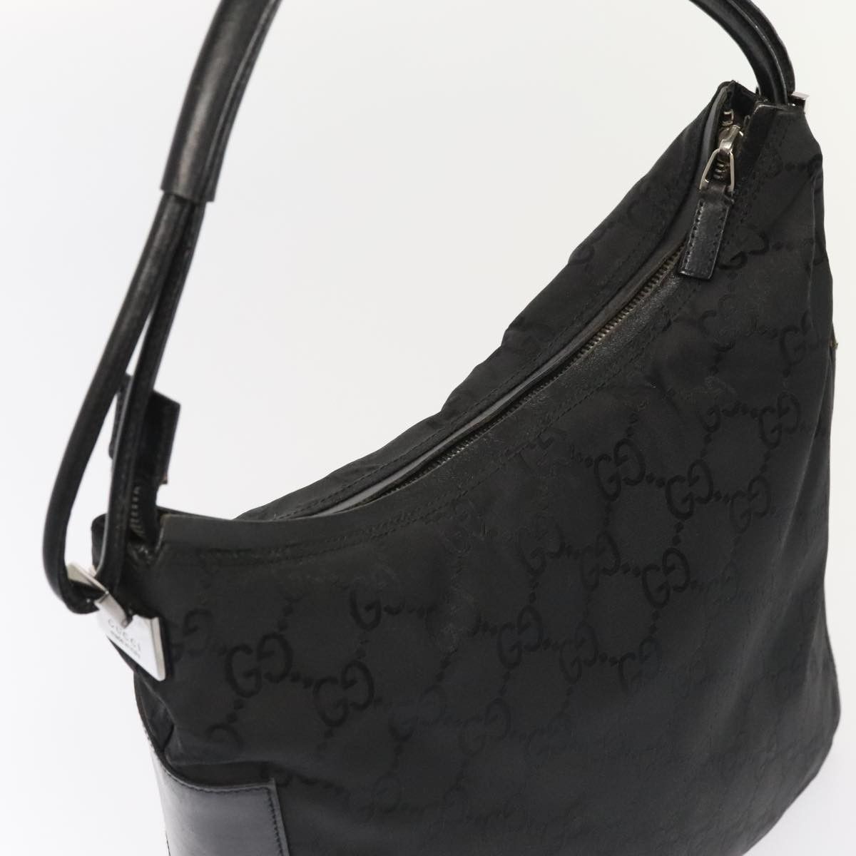 Gucci Gg Canvas Black Synthetic Shoulder Bag (Pre-Owned) Size ONE SIZE - 17 Thumbnail