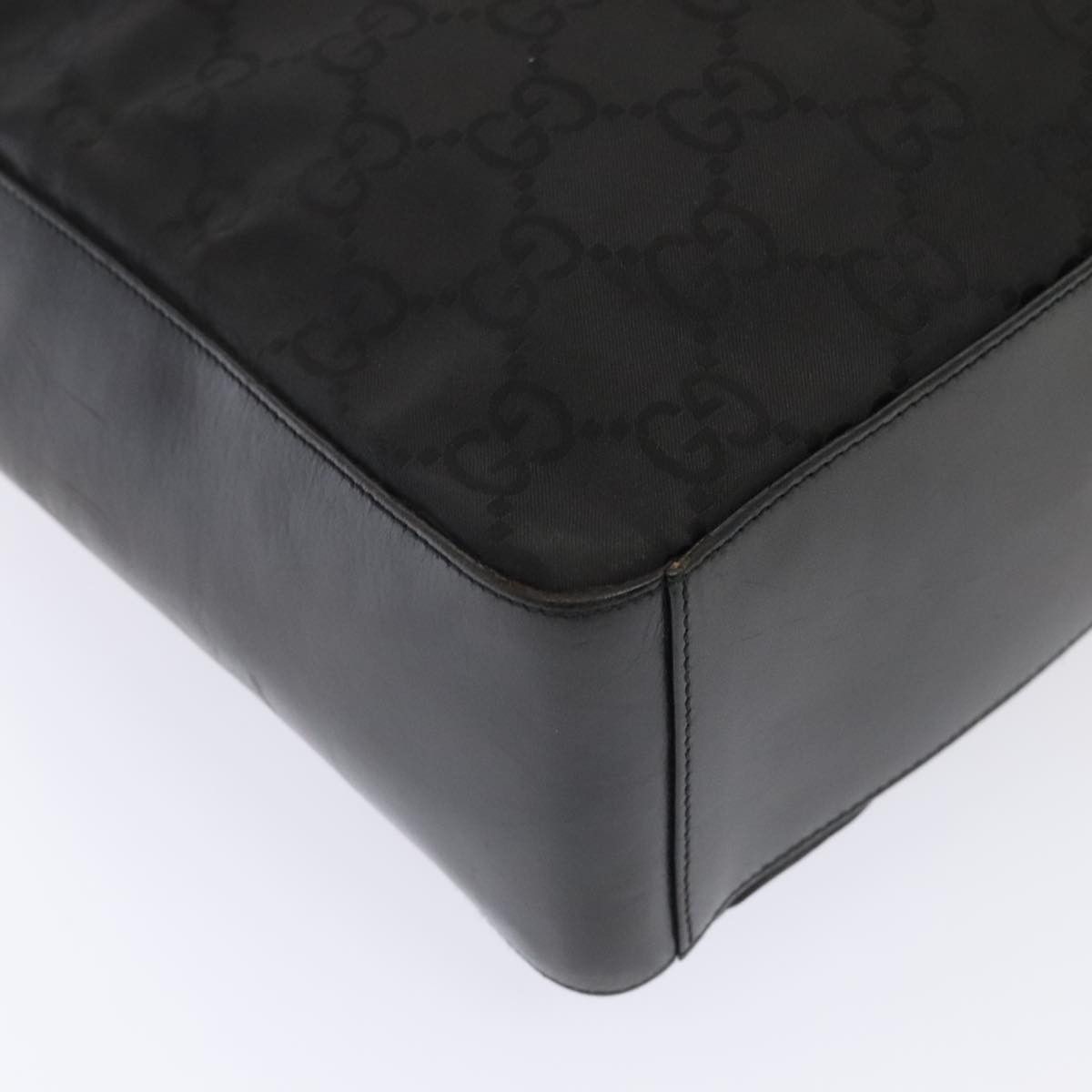 Gucci Gg Canvas Black Synthetic Shoulder Bag (Pre-Owned) Size ONE SIZE - 16 Thumbnail