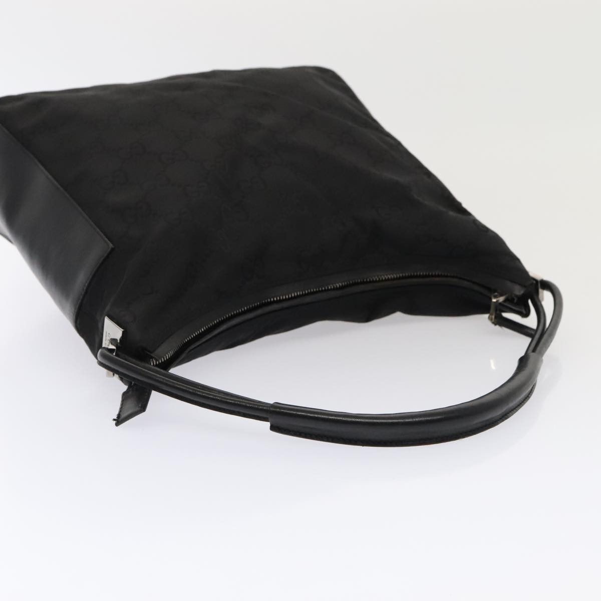 Gucci Gg Canvas Black Synthetic Shoulder Bag (Pre-Owned) Size ONE SIZE - 4 Thumbnail