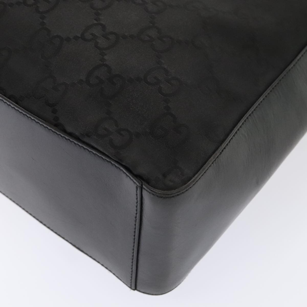 Gucci Gg Canvas Black Synthetic Shoulder Bag (Pre-Owned) Size ONE SIZE - 15 Thumbnail
