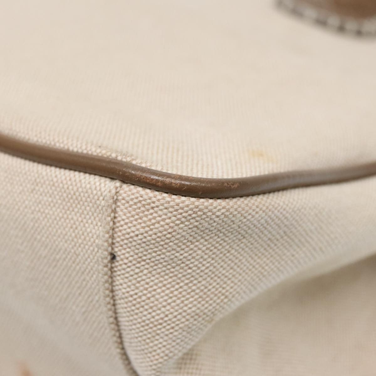 Burberry Beige Canvas Handbag (Pre-Owned) Size ONE SIZE - 8 Thumbnail
