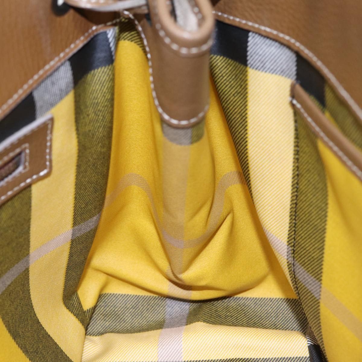 Burberry Beige Canvas Handbag (Pre-Owned) Size ONE SIZE - 19 Thumbnail
