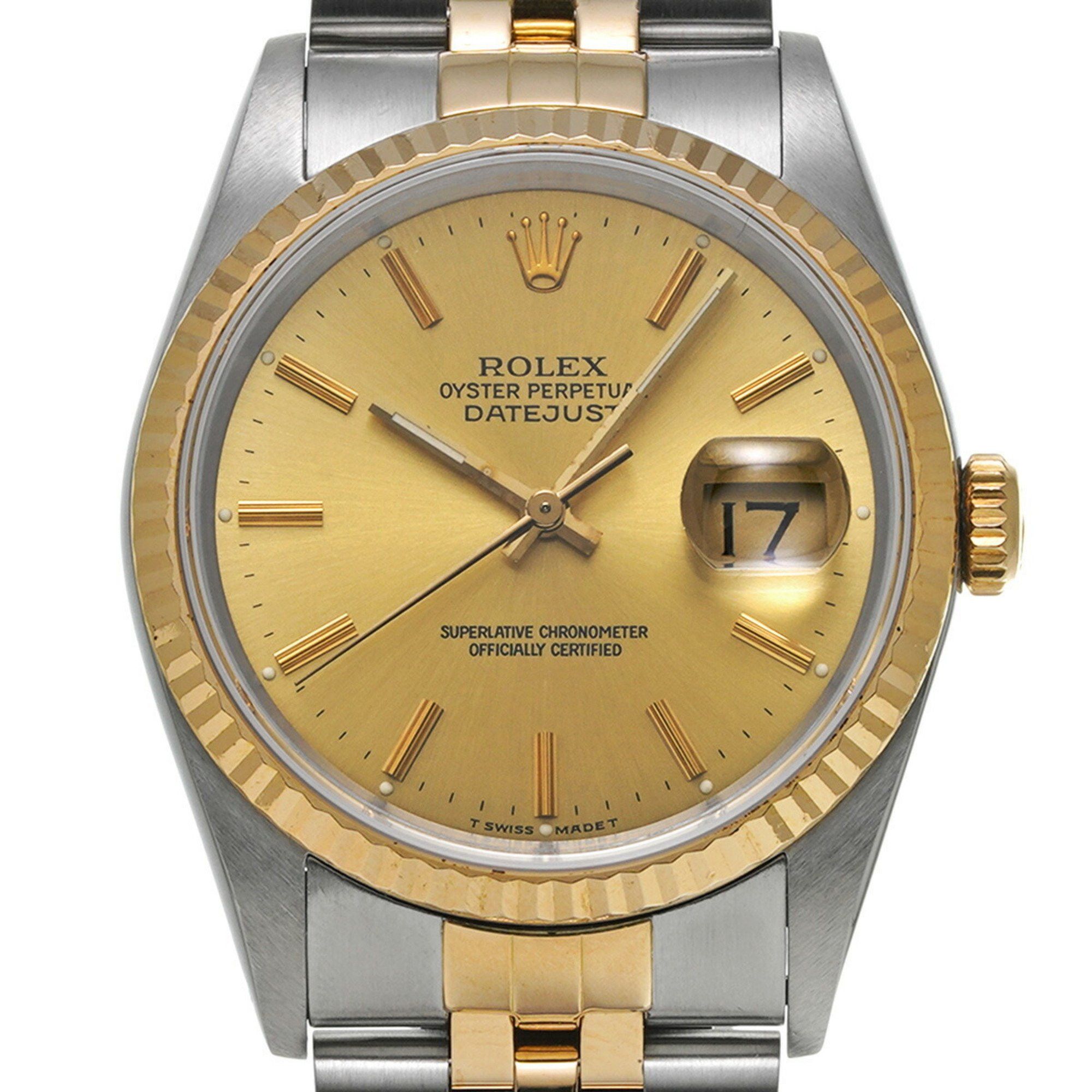 Rolex Rolex Datejust 16233 Men's Watch Automatic Size ONE SIZE - 6 Thumbnail