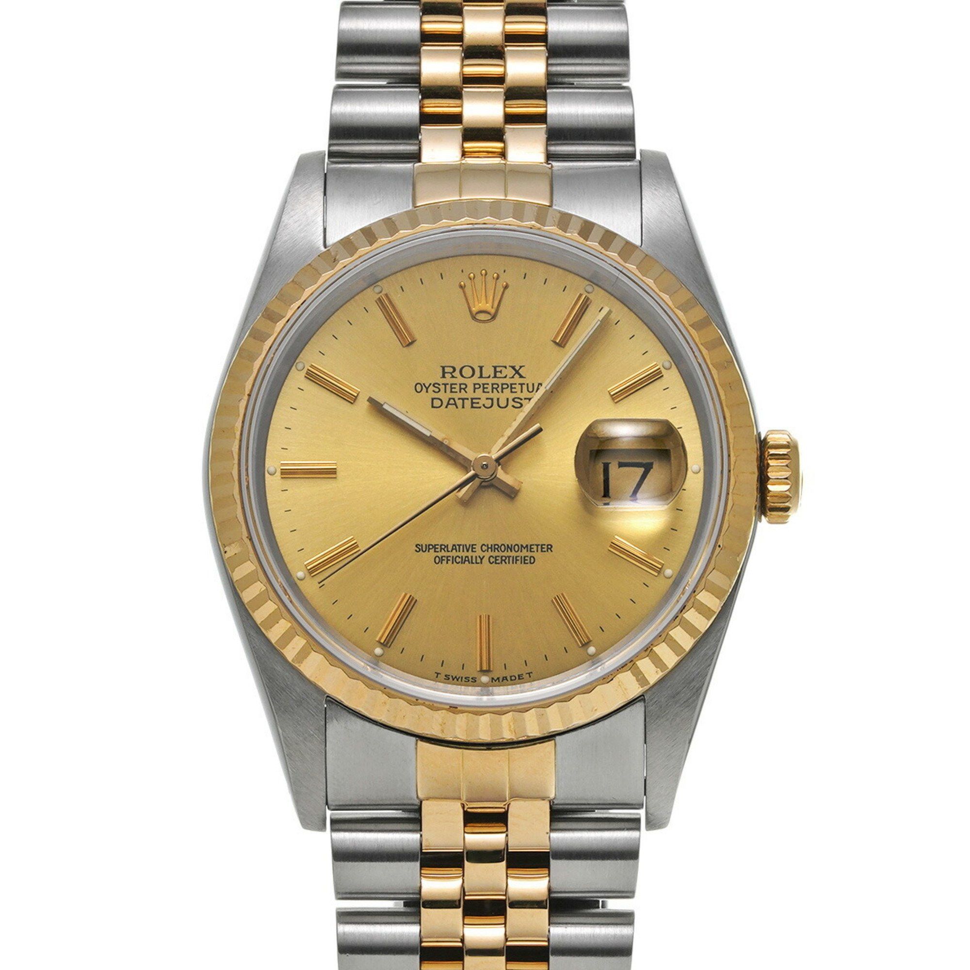 Rolex Rolex Datejust 16233 Men's Watch Automatic Size ONE SIZE - 2 Thumbnail