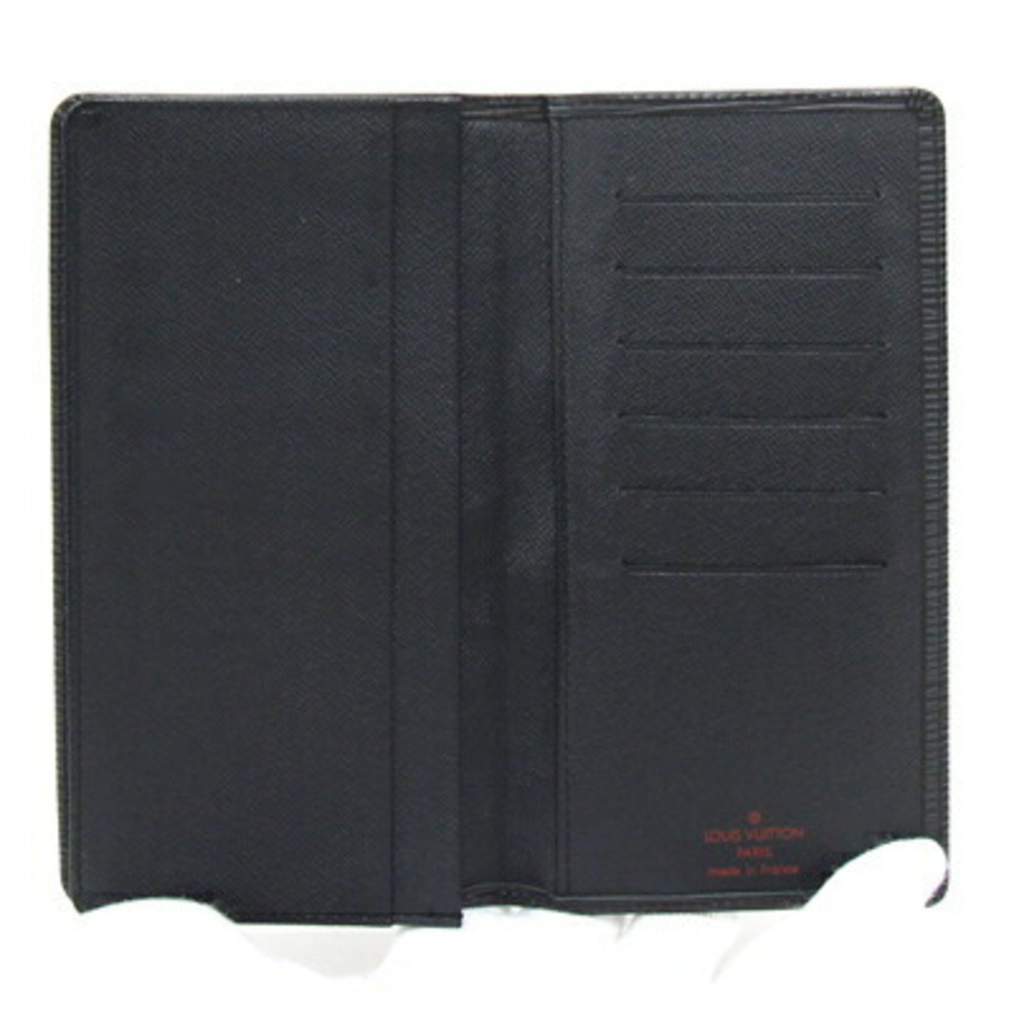 Louis Vuitton Louis Vuitton Bi-fold Long Wallet Epi Porte Carte Credit Yen M63212 Noir Black Gusseted Billfold Men's LOUIS VUITTON Size ONE SIZE - 3 Thumbnail