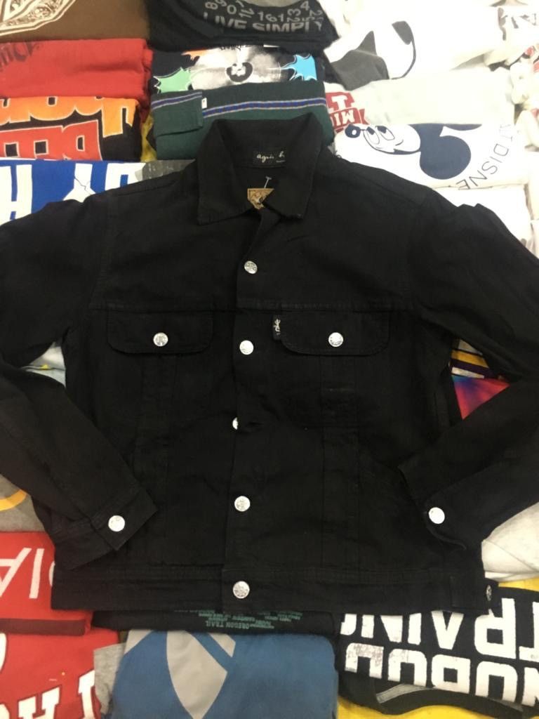 agnes b denim jacket