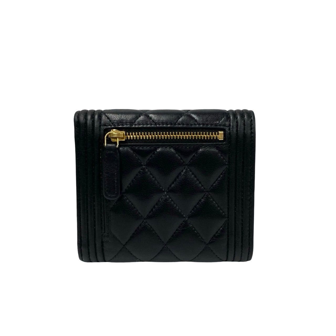 Chanel Chanel Wallet Black Lambskin Size ONE SIZE - 3 Thumbnail