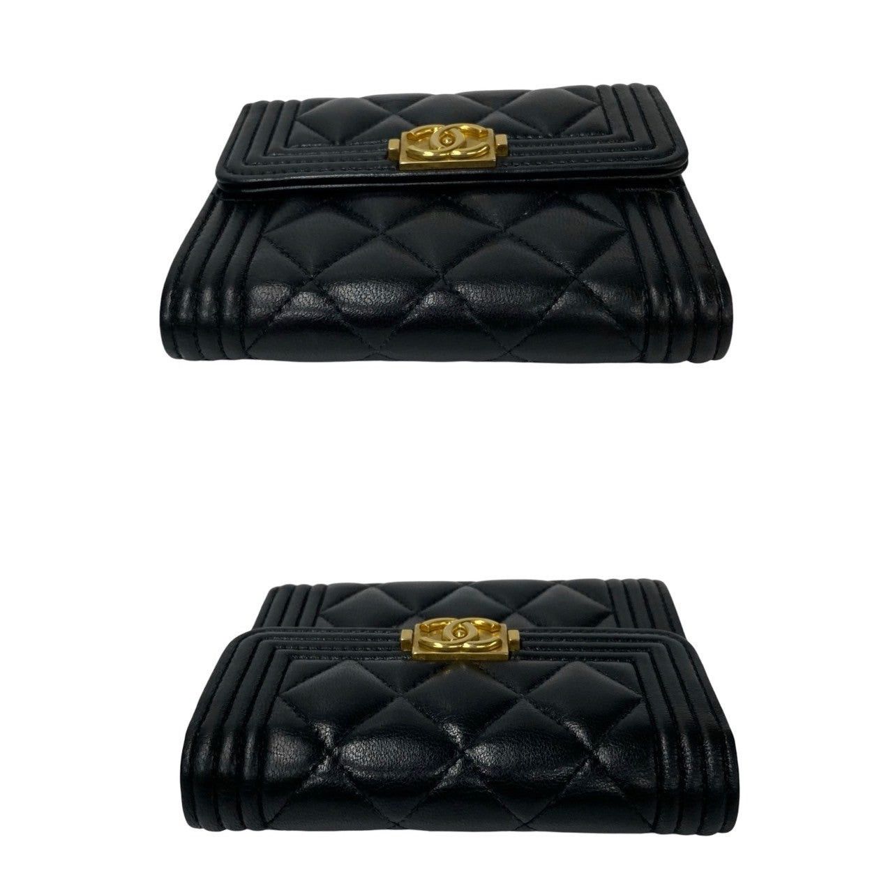 Chanel Chanel Wallet Black Lambskin Size ONE SIZE - 5 Thumbnail