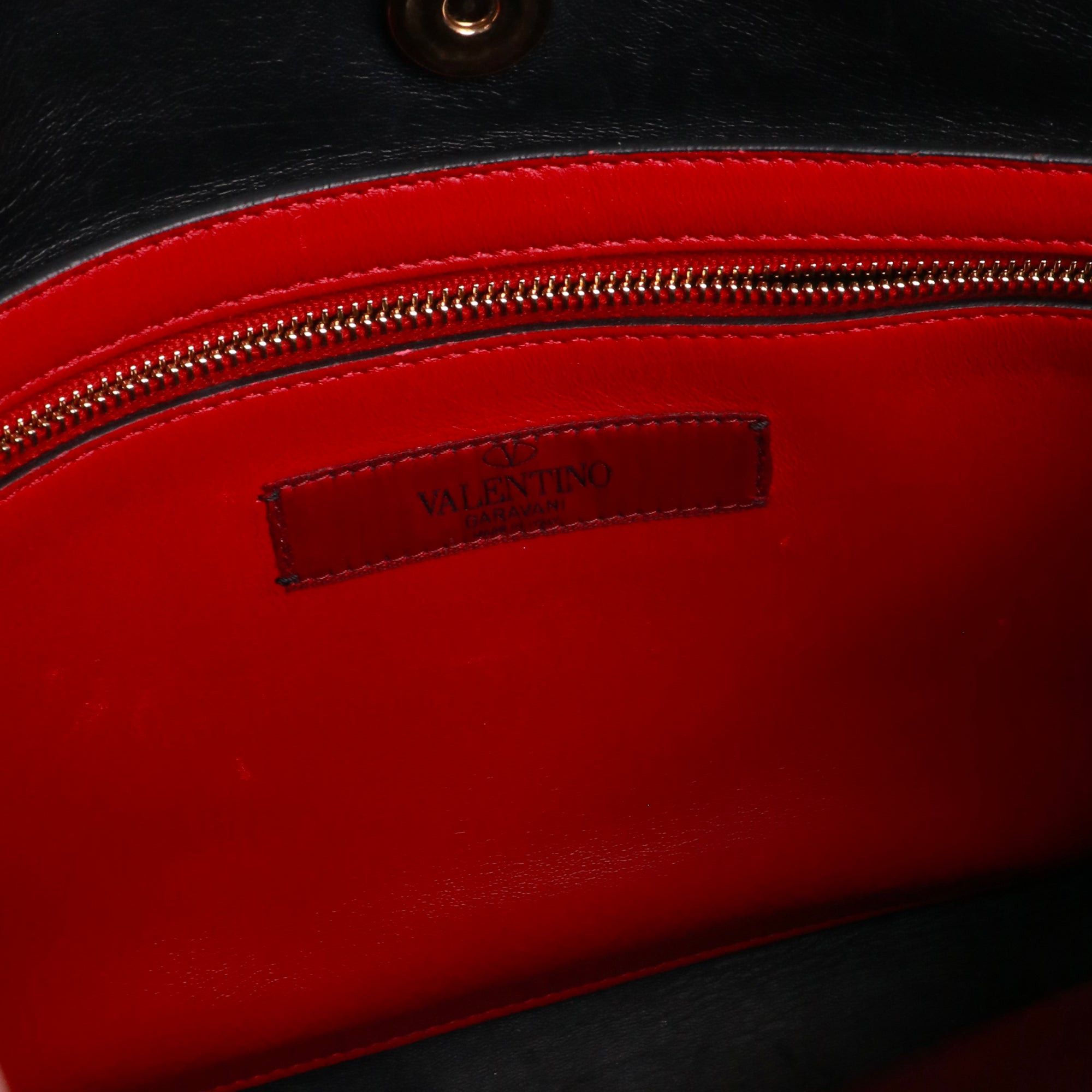 Valentino VALENTINO - Valentino Rockstud tote bag in black leather Size ONE SIZE - 7 Thumbnail
