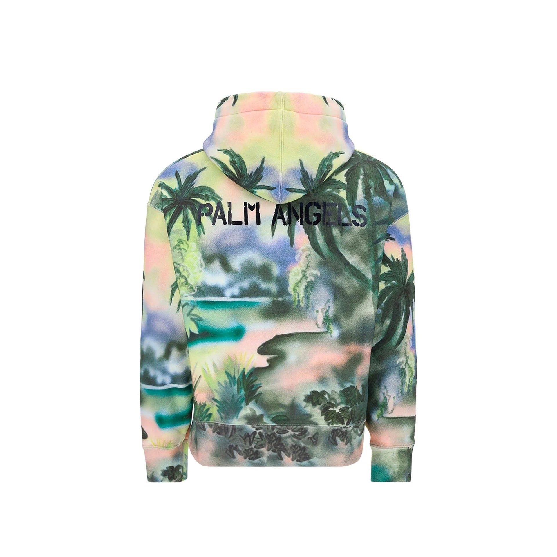 Palm Angels Palm Angels Cotton Hooded Sweatshirt Size US S / EU 44-46 / 1 - 2 Thumbnail