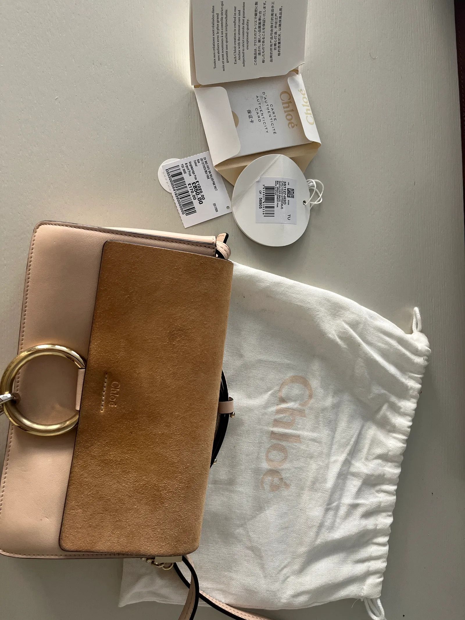 Chloe Chloe Faye Leather Crossbody Crossbody Bag Size ONE SIZE - 2 Thumbnail