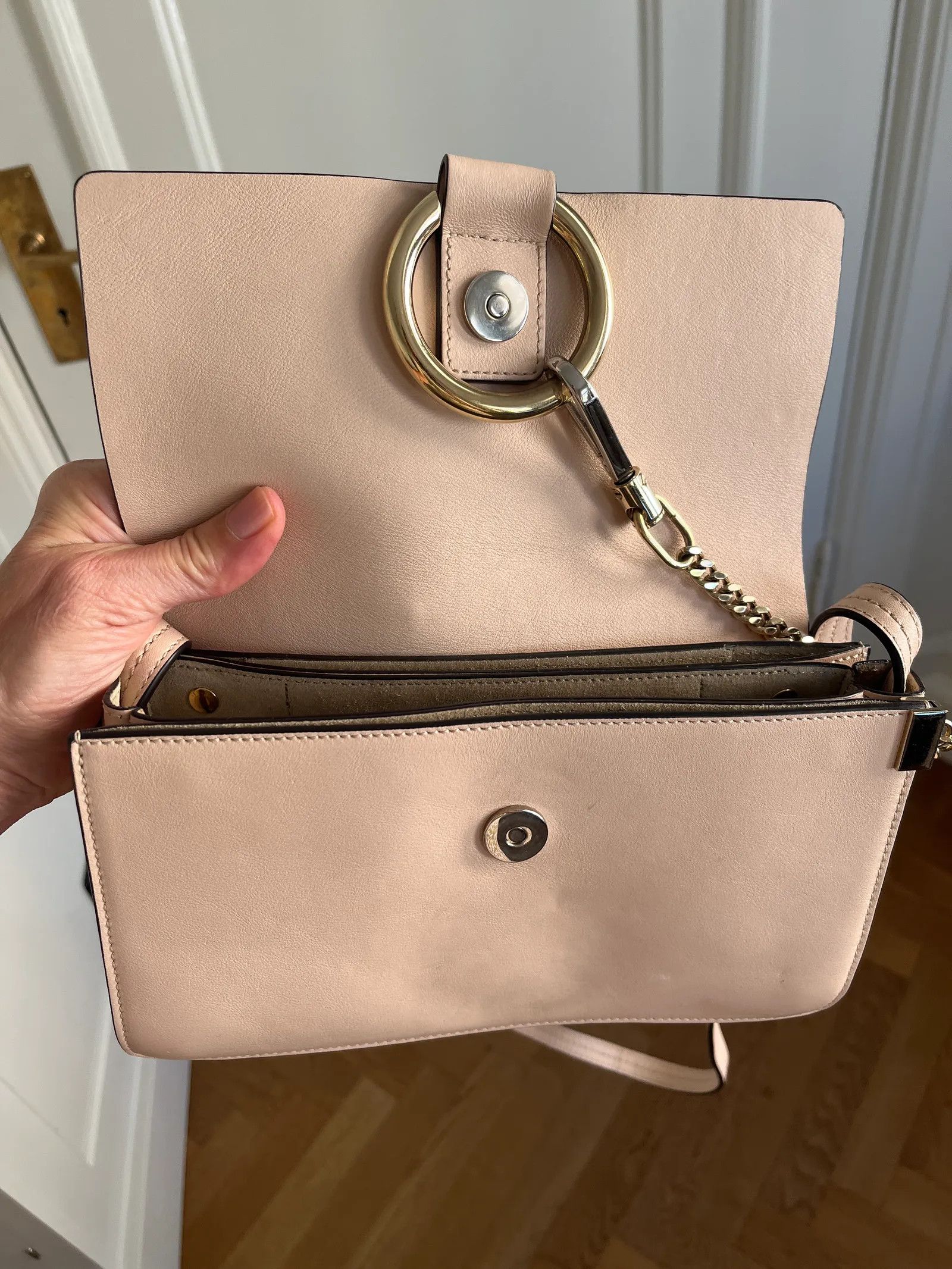 Chloe Chloe Faye Leather Crossbody Crossbody Bag Size ONE SIZE - 3 Thumbnail