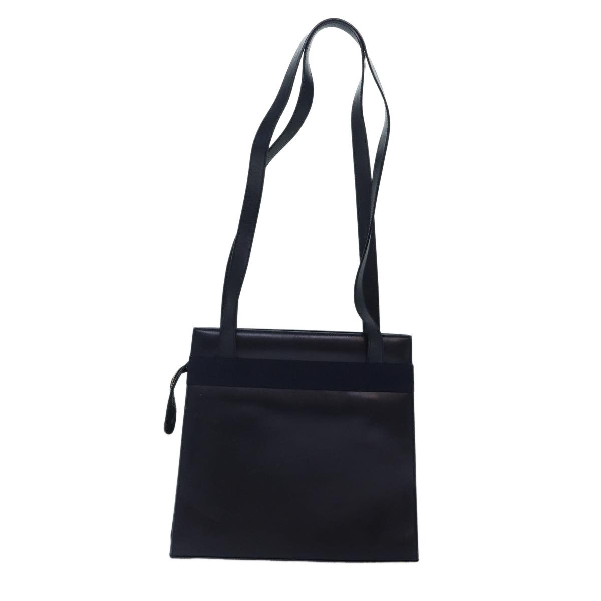 Salvatore Ferragamo Vala Navy Leather Shoulder Bag (Pre-Owned) Size ONE SIZE - 2 Thumbnail