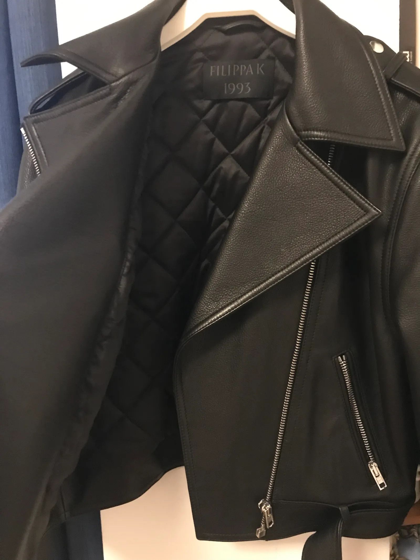 Filippa K Filippa K Filippa K 93 Leather Biker Jacket Leather Jacket Size M / US 6-8 / IT 42-44 - 6 Thumbnail