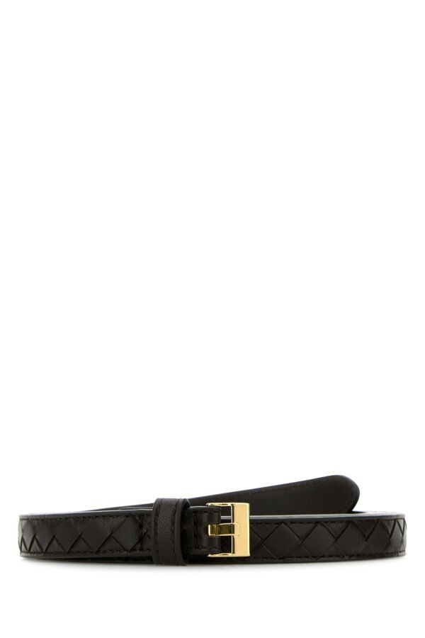 Bottega Veneta Dark Brown Leather Watch Belt Size ONE SIZE - 3 Thumbnail