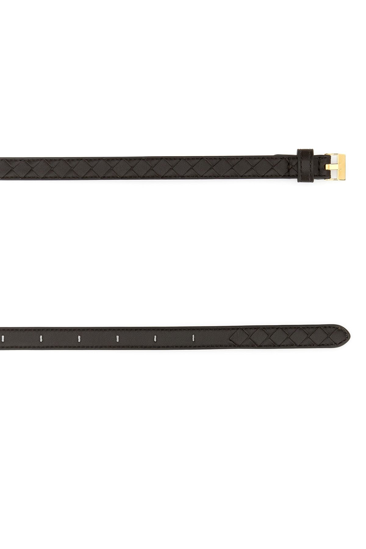 Bottega Veneta Dark Brown Leather Watch Belt Size ONE SIZE - 2 Thumbnail