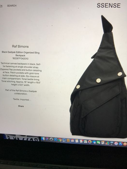 Raf Simons Eastpak Sling Bag 
