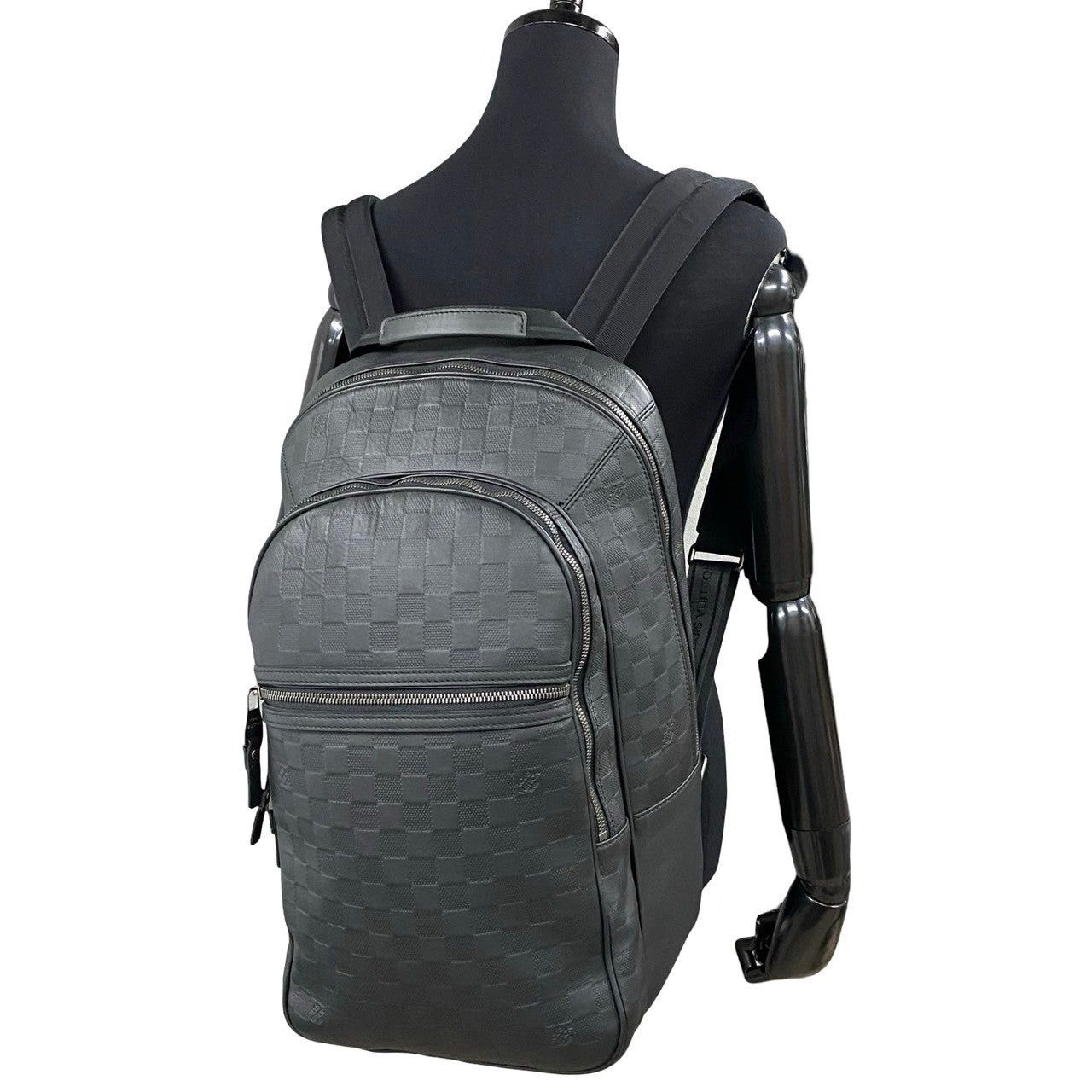 Louis Vuitton Louis Vuitton Backpack Black Leather Size ONE SIZE - 2 Thumbnail