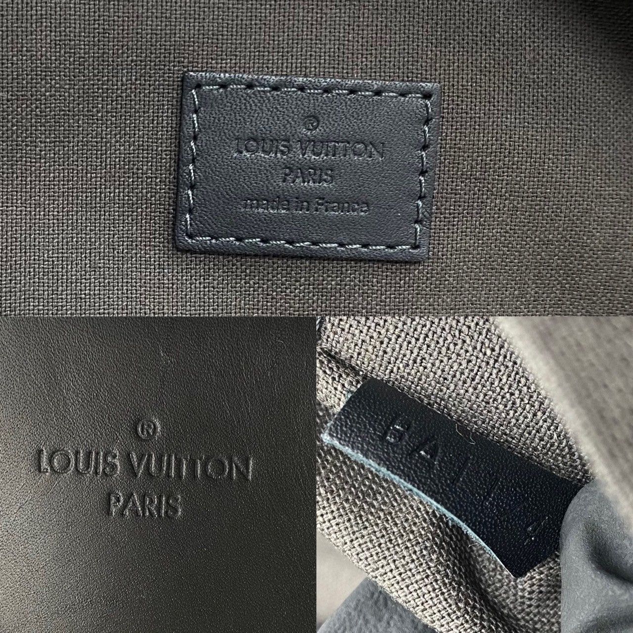 Louis Vuitton Louis Vuitton Backpack Black Leather Size ONE SIZE - 3 Thumbnail