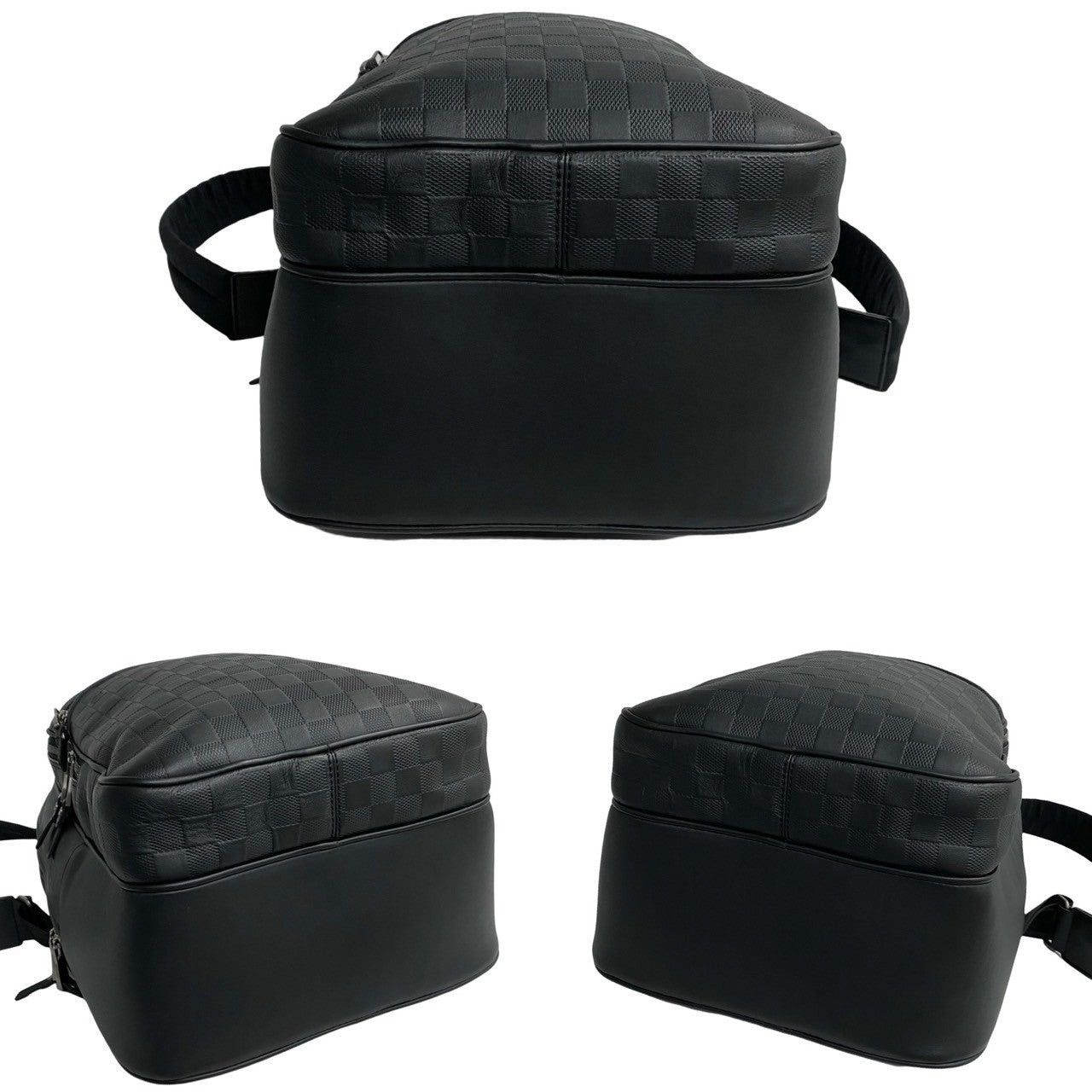 Louis Vuitton Louis Vuitton Backpack Black Leather Size ONE SIZE - 6 Thumbnail