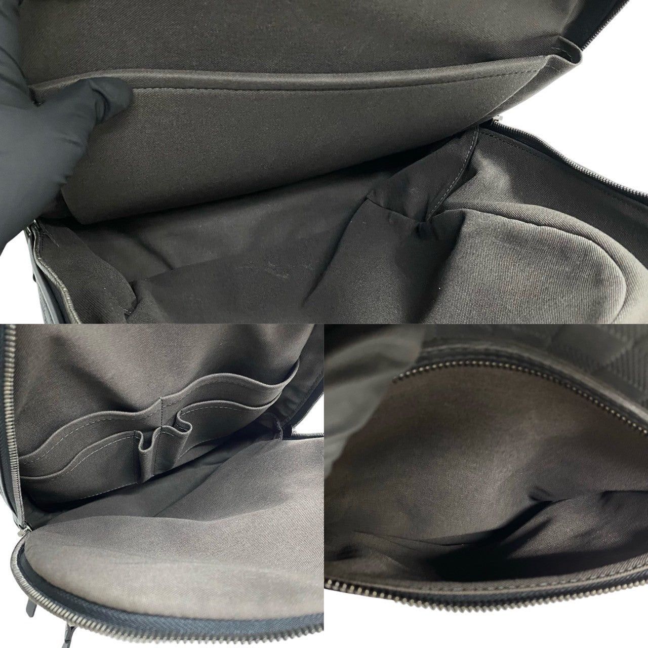 Louis Vuitton Louis Vuitton Backpack Black Leather Size ONE SIZE - 8 Thumbnail