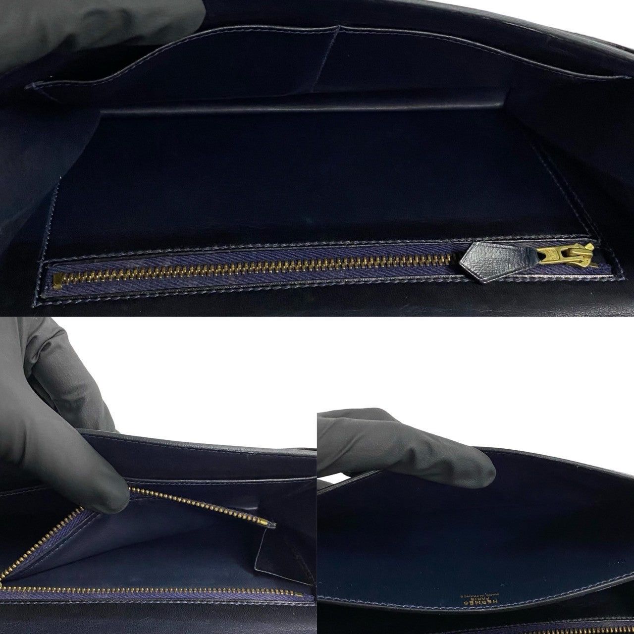 Hermes Hermes Shoulder Bag Navy Vitello Size ONE SIZE - 8 Thumbnail