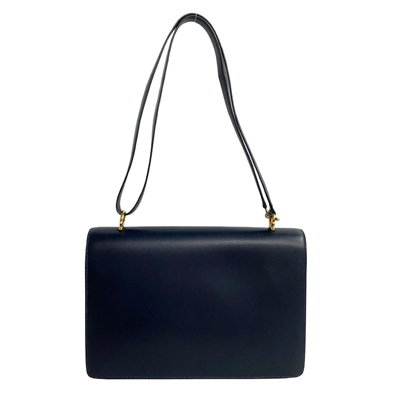 Hermes Hermes Shoulder Bag Navy Vitello Size ONE SIZE - 4 Thumbnail