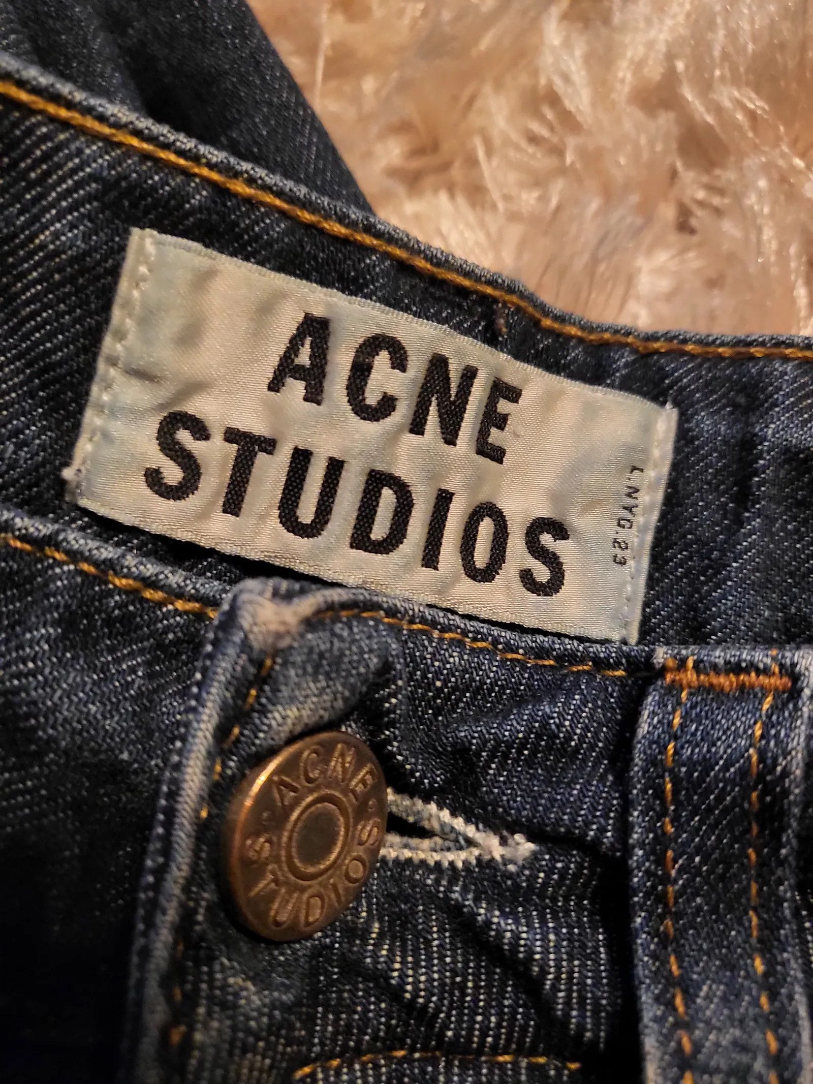 Acne Studios Acne Studios Needle Raw Jeans Size 24" / US 00 / IT 34 - 2 Thumbnail