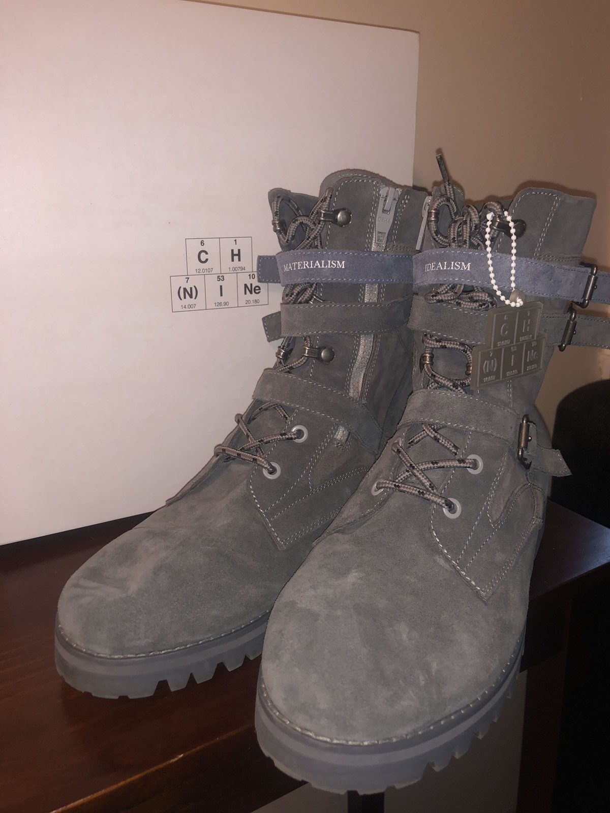 Number N ine Combat Boots Grailed