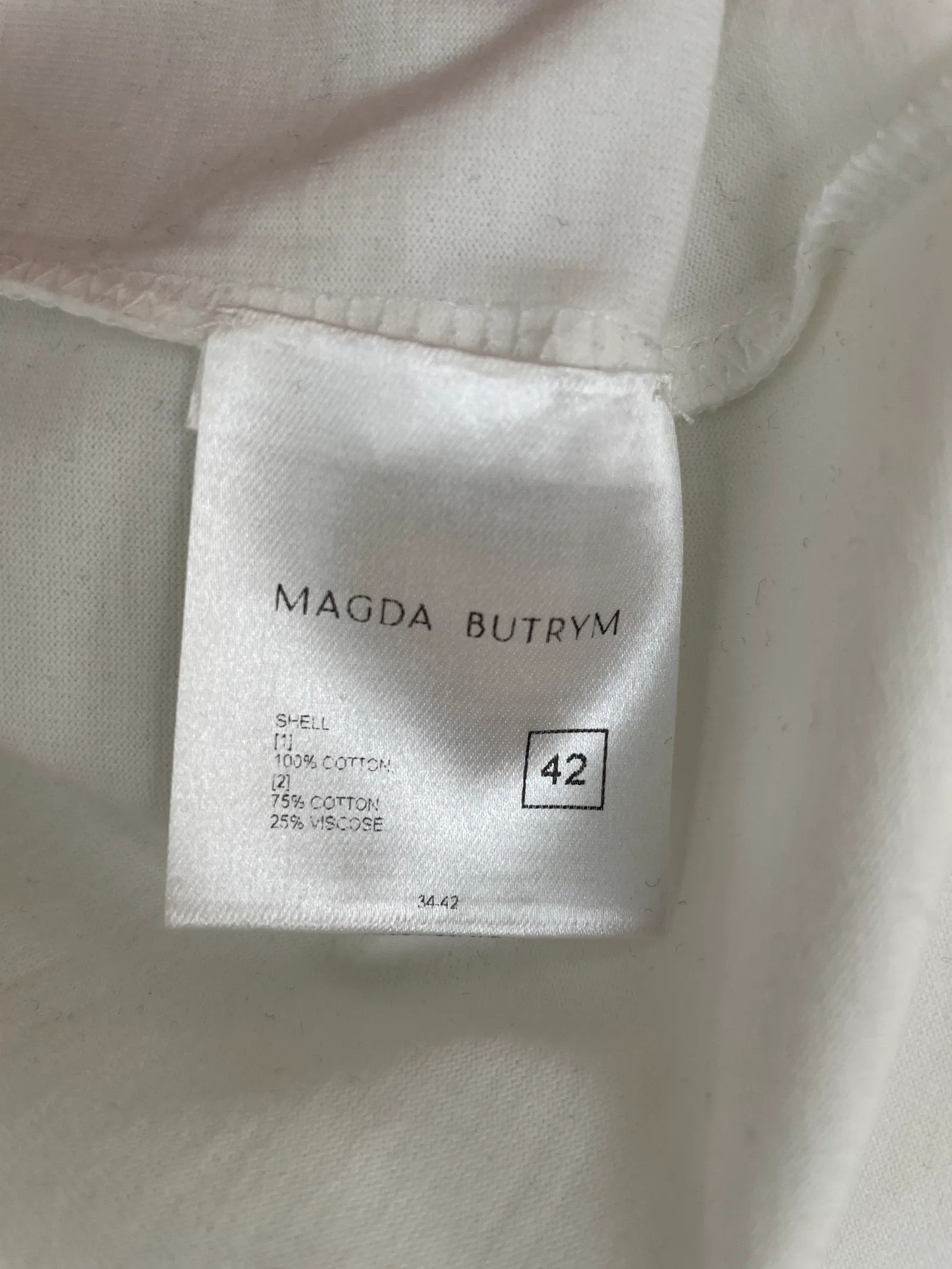 Magda Butrym Magda Butrym T-shirt crochet Short Sleeve T-shirt Size M / US 6-8 / IT 42-44 - 4 Thumbnail