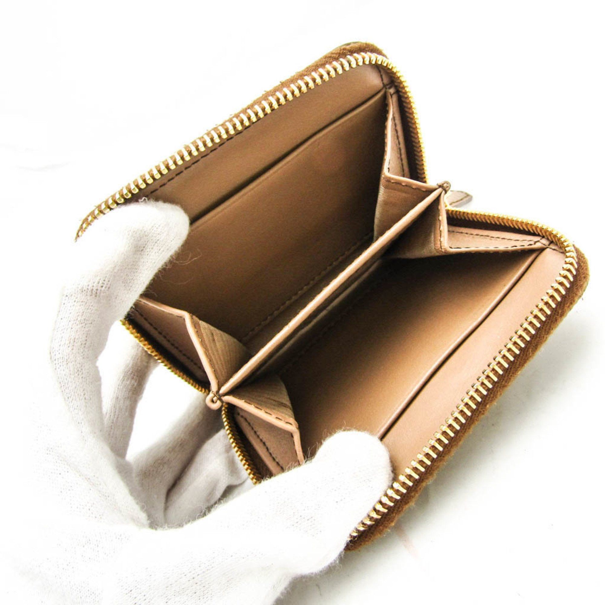 Prada Prada Saffiano Women's Leather Coin Purse/coin Case Brown Size ONE SIZE - 3 Thumbnail