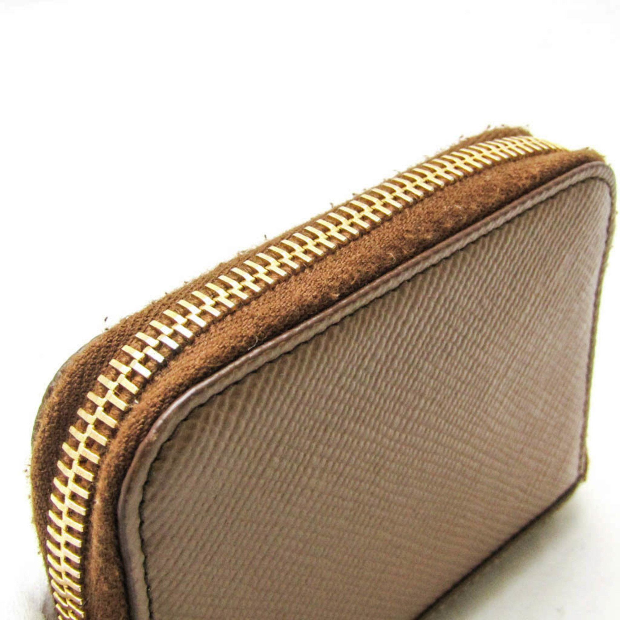 Prada Prada Saffiano Women's Leather Coin Purse/coin Case Brown Size ONE SIZE - 8 Thumbnail