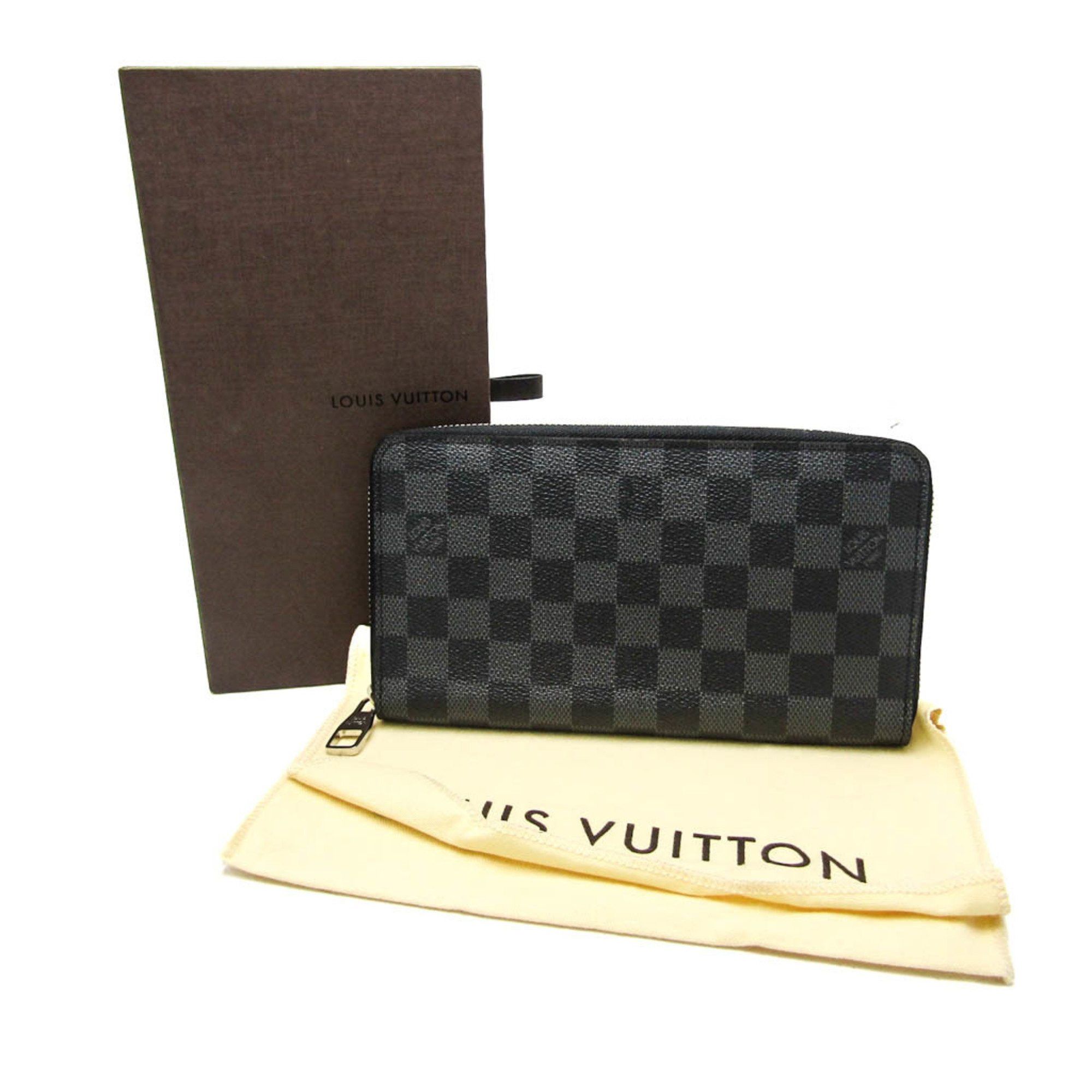 Louis Vuitton Louis Vuitton Damier Graphite Zippy Organizer N63077 Men's Damier Graphite Long Wallet (bi-fold) Damier Graphite Size ONE SIZE - 14 Thumbnail