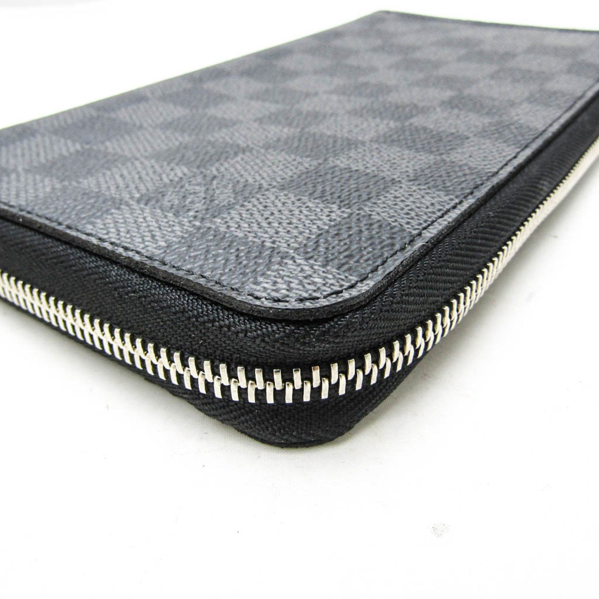 Louis Vuitton Louis Vuitton Damier Graphite Zippy Organizer N63077 Men's Damier Graphite Long Wallet (bi-fold) Damier Graphite Size ONE SIZE - 6 Thumbnail