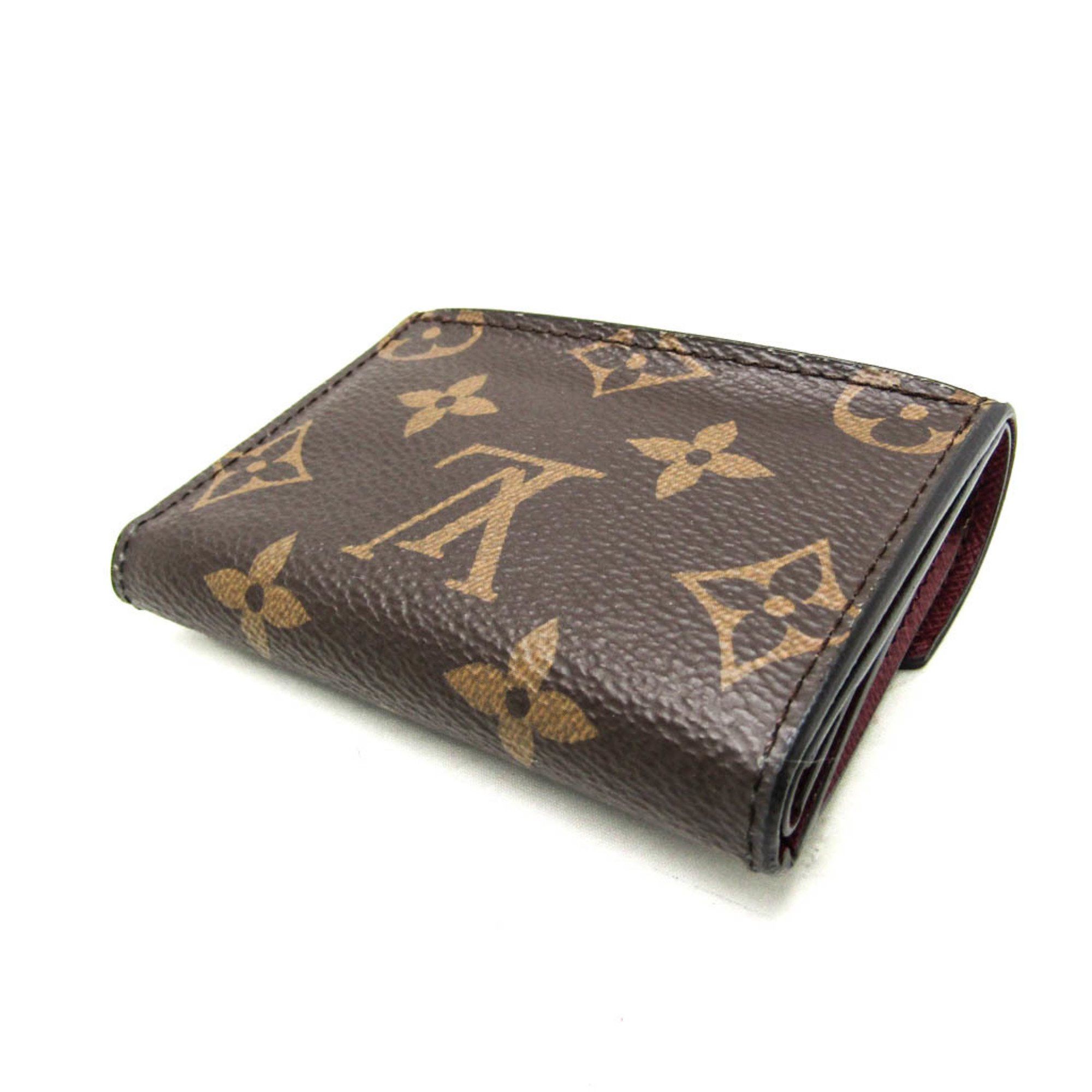 Louis Vuitton Louis Vuitton Monogram Zoe Wallet M62932 Women's Monogram Wallet (tri-fold) Fuchsia,Monogram Size ONE SIZE - 2 Thumbnail