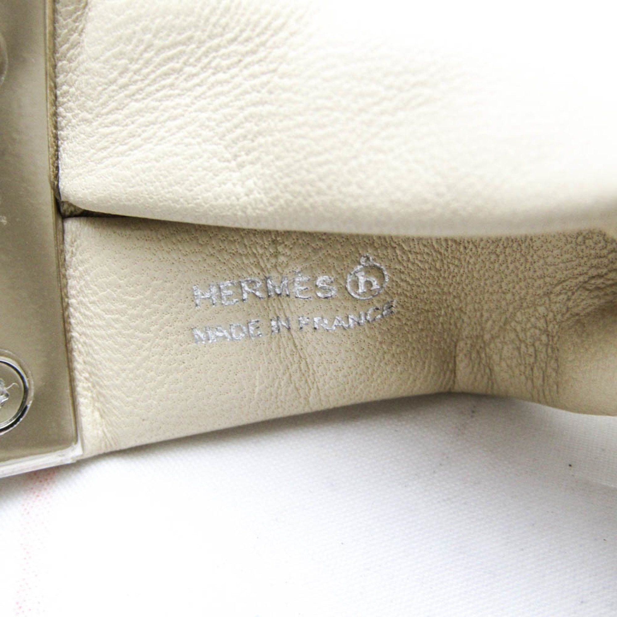 Hermes Hermes Medor Petit H Leather Bangle Light Beige Size ONE SIZE - 8 Thumbnail