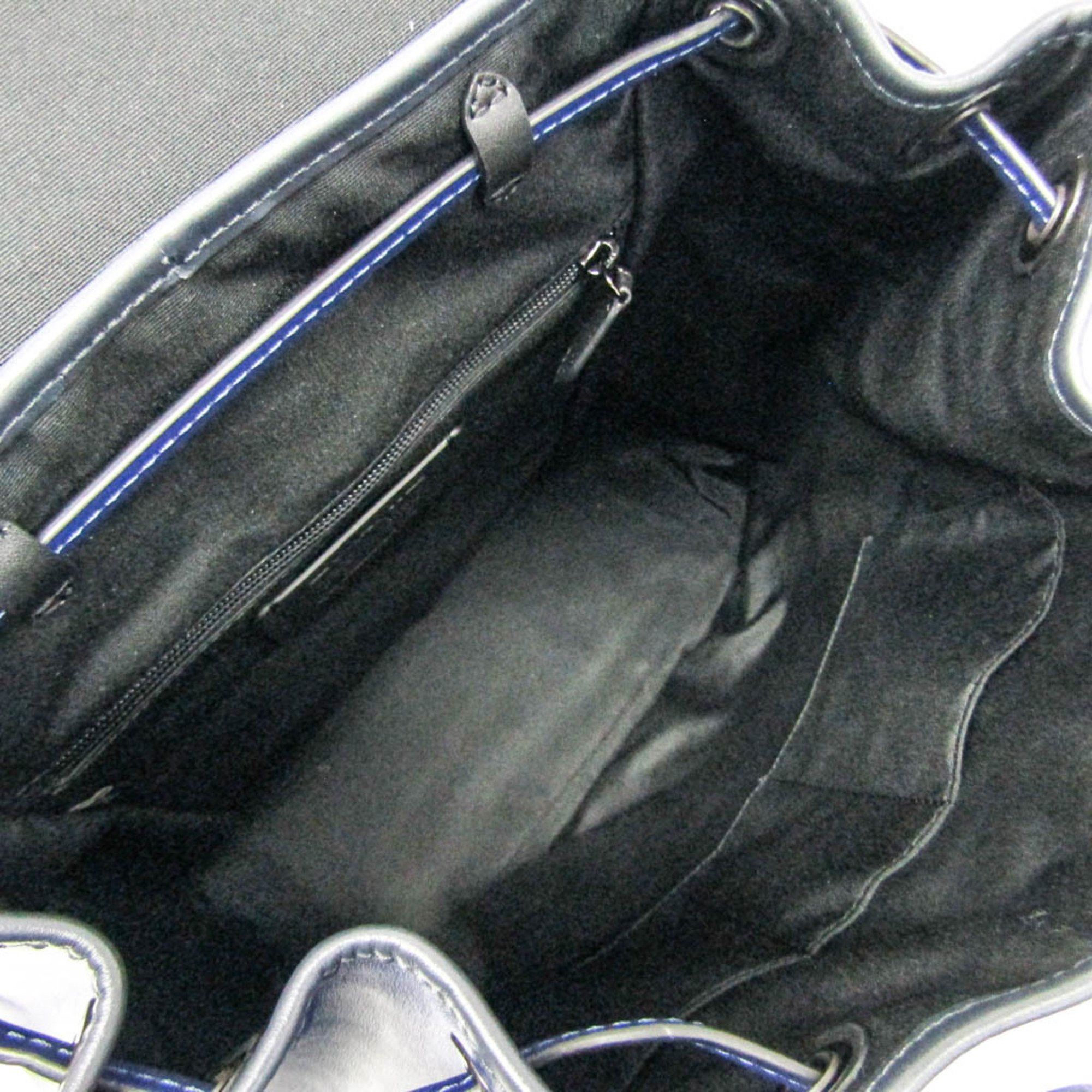 Coach Coach Heritage C2902 Men's Leather Backpack Blue Size ONE SIZE - 3 Thumbnail