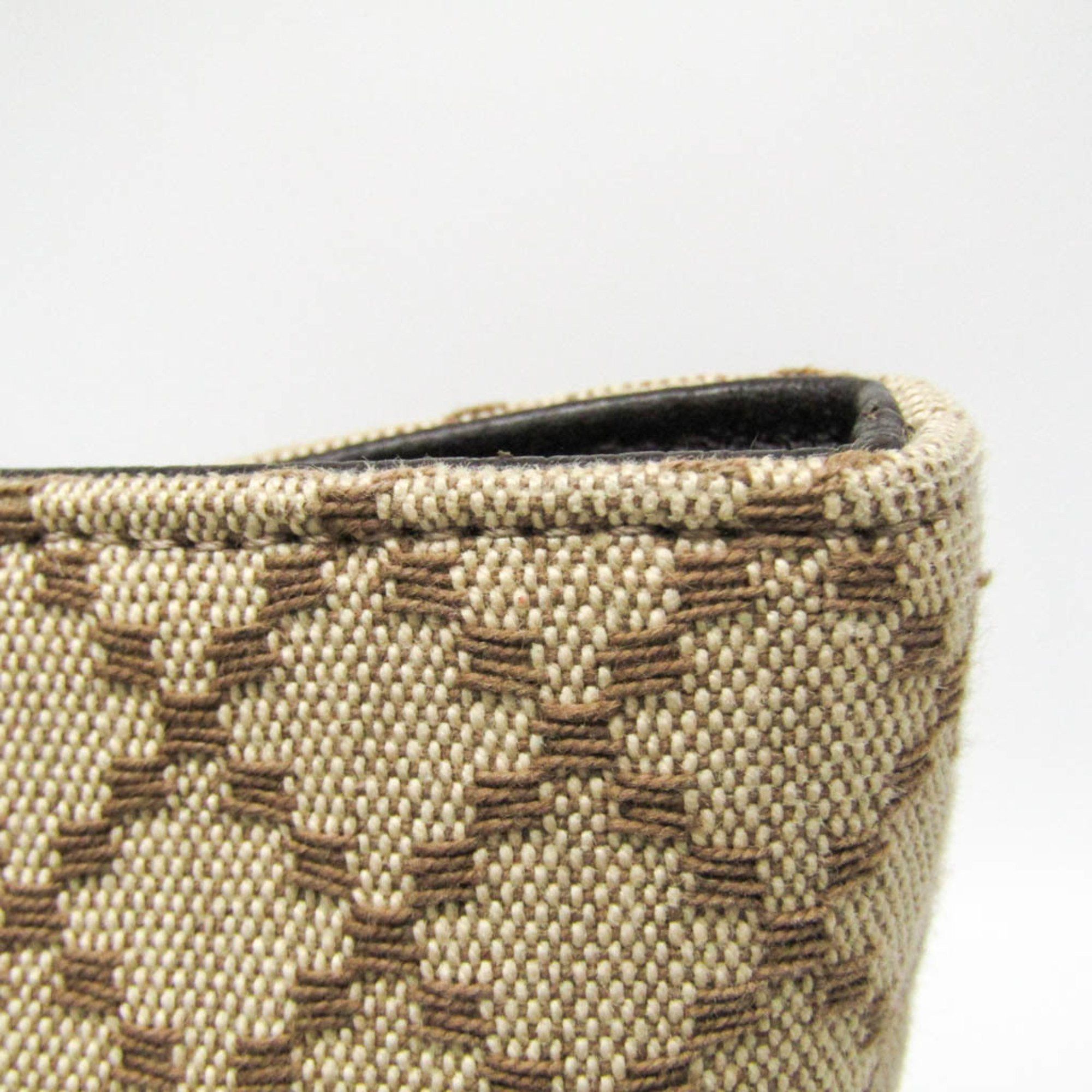 Gucci Gucci Diamante 353706 Men,Women Canvas,Leather Tote Bag Beige,Brown Size ONE SIZE - 5 Thumbnail