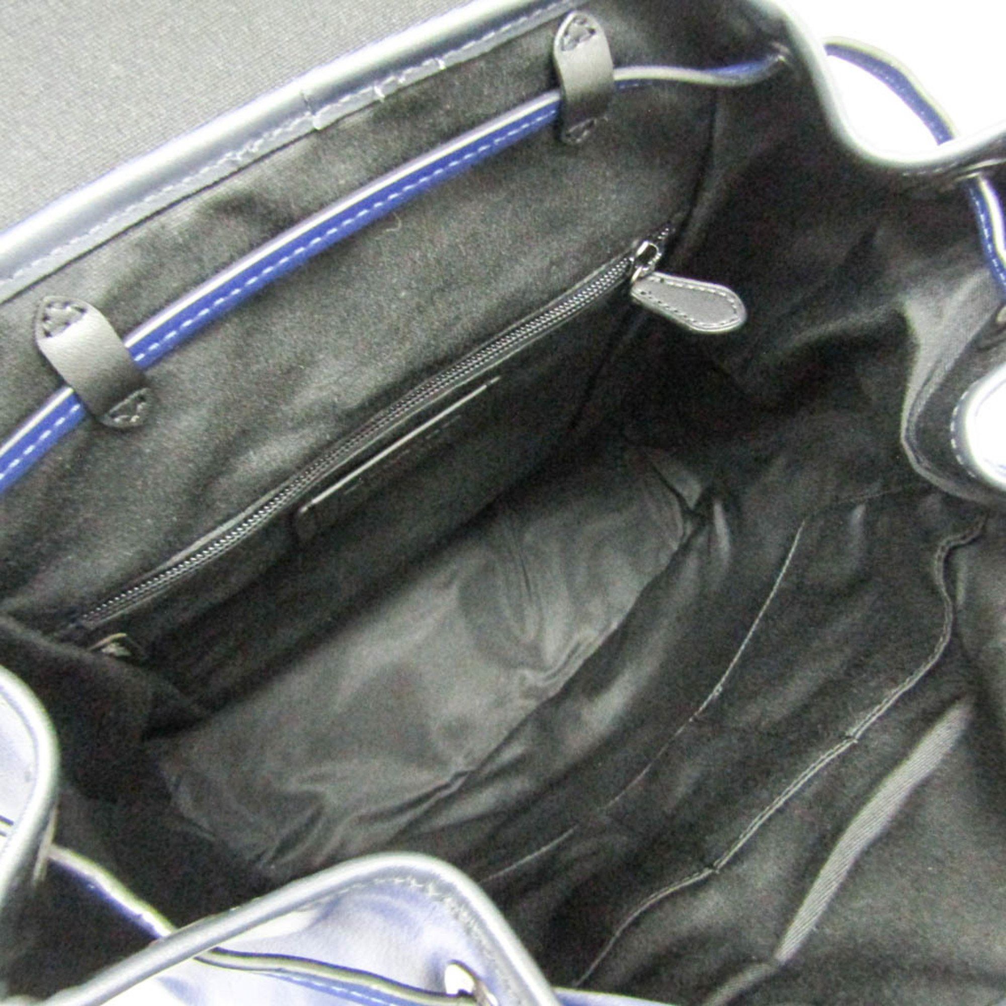 Coach Coach Heritage C2902 Men's Leather Backpack Blue Size ONE SIZE - 3 Thumbnail