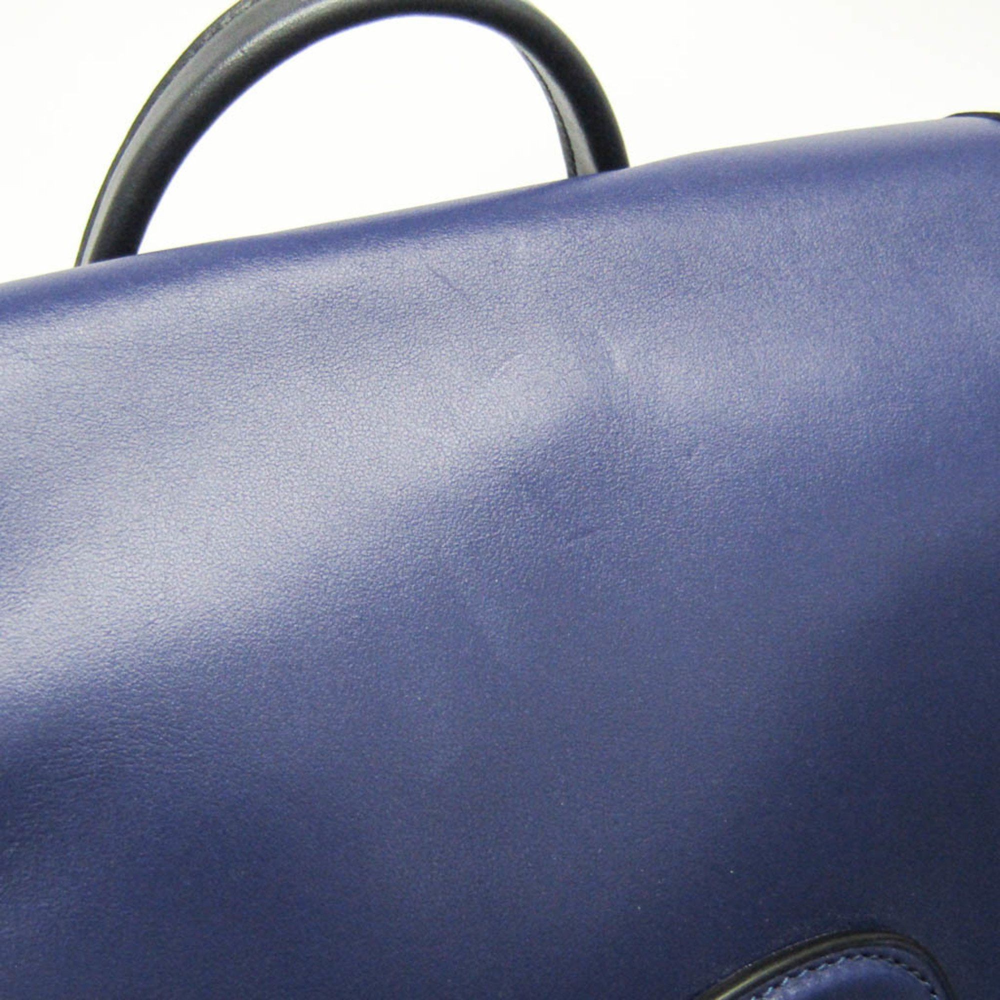 Coach Coach Heritage C2902 Men's Leather Backpack Blue Size ONE SIZE - 7 Thumbnail